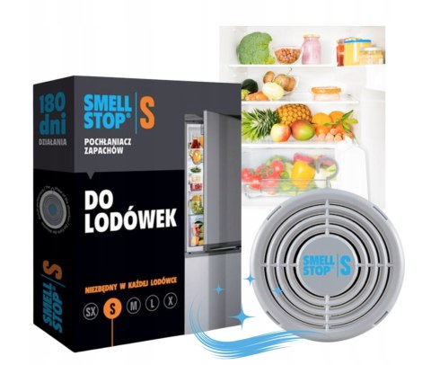 Pochłaniacz Zapachów Lodówki 4+1 Smellstop Z Filtrem Węglowym Bezpieczny
