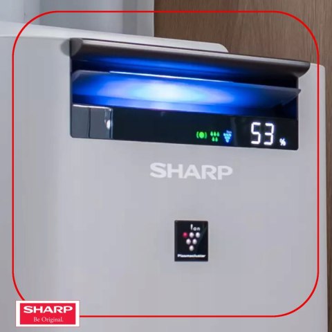 Sharp Kc-G50euw Oczyszczacz Powietrza, Jonizacja, Nawilżanie Dla Alergików