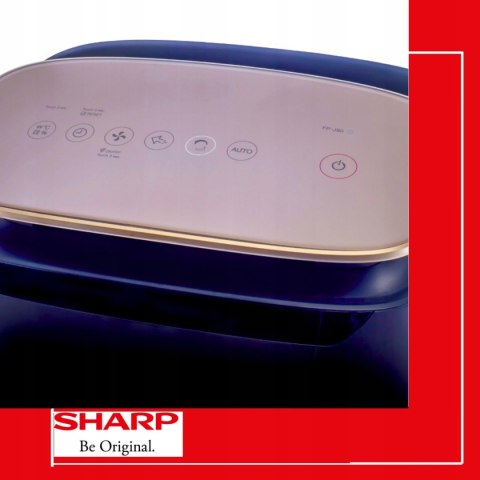 Sharp Oczyszczacz Powietrza 2W1 Hepa Xl Z Jonizacją I Auto Trybem 62M²