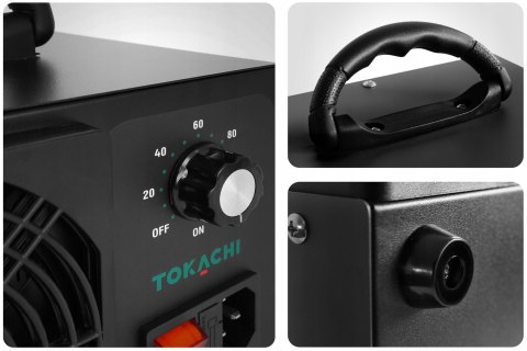 Ozonator Tokachi AirPro, 60 000 mg/h, 130 W, timer 120 min