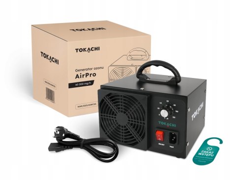 Ozonator Tokachi AirPro, 60 000 mg/h, 130 W, timer 120 min
