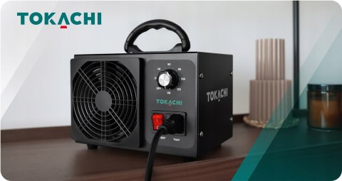 Ozonator Tokachi AirPro, 60 000 mg/h, 130 W, timer 120 min