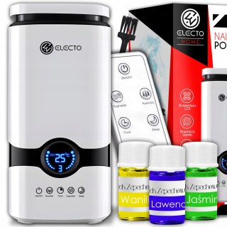 Nawilżacz Powietrza 4W1 Z Aromaterapią I Jonizacją, Pilot I Timer, 4L
