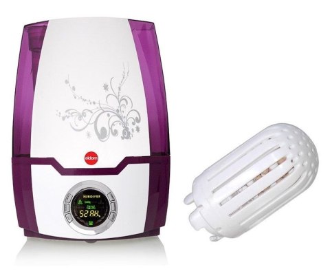 Nawilżacz Powietrza Eldom Nu5 - Jonizacja, Higrometr, Dyfuzor, Lcd, 5,2L