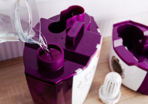 Nawilżacz Powietrza Eldom Nu5 - Jonizacja, Higrometr, Dyfuzor, Lcd, 5,2L