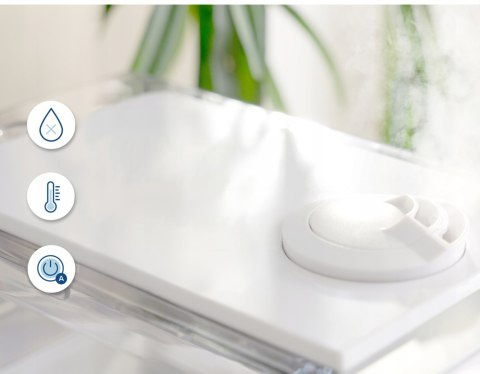 Nawilżacz Powietrza Levoit 6L Top-Fill, Ciepła/Zimna Mgiełka, 70 M2 Smart