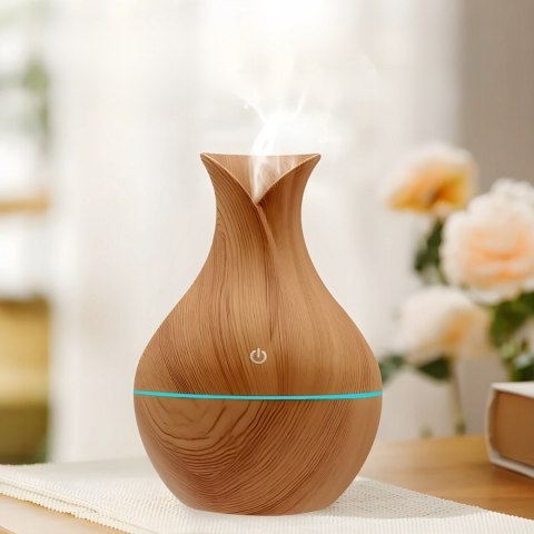 Nawilżacz Powietrza Ultradźwiękowy Z Dyfuzorem, Led Rgb I Aromaterapią Usb