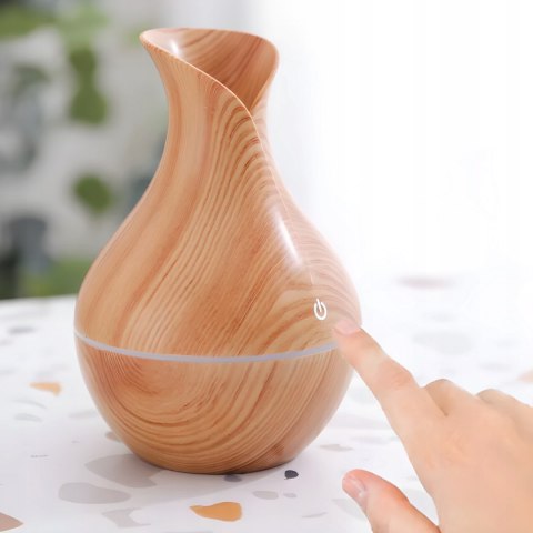 Nawilżacz Powietrza Ultradźwiękowy Z Dyfuzorem, Led Rgb I Aromaterapią Usb