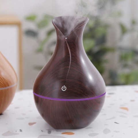 Nawilżacz Ultradźwiękowy 130 Ml Z Dyfuzorem Aromaterapii, Led Rgb, Usb