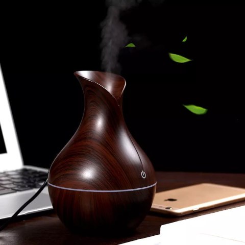 Nawilżacz Ultradźwiękowy 130 Ml Z Dyfuzorem Aromaterapii, Led Rgb, Usb