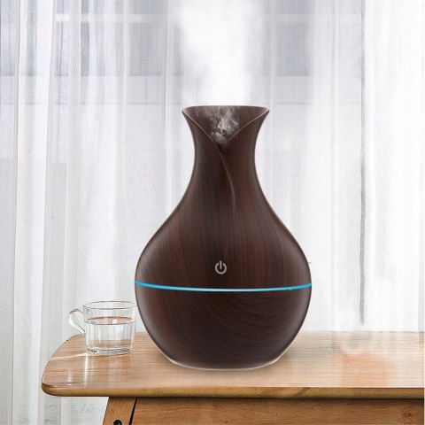 Nawilżacz Ultradźwiękowy 130 Ml Z Dyfuzorem Aromaterapii, Led Rgb, Usb