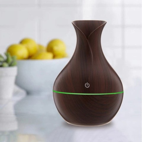 Nawilżacz Ultradźwiękowy 130 Ml Z Dyfuzorem Aromaterapii, Led Rgb, Usb