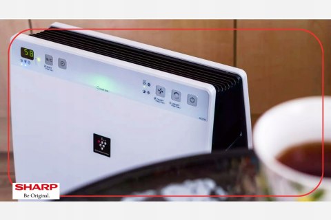 Oczyszczacz Powietrza Sharp Kc-F32euw Z Nawilżaczem I Jonizatorem Hepa