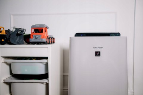 Oczyszczacz Powietrza Sharp Ua-Hd50e-L Z Nawilżaczem I Jonizacją