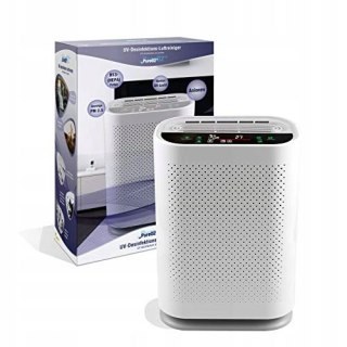 Oczyszczacz Powietrza Uv H13 Hepa 4W1, Sterylizacja, Do 80 M², Pure O2
