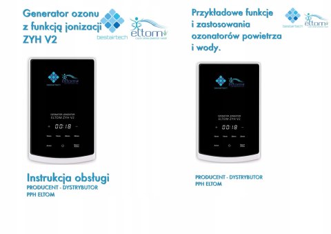 Ozonator I Jonizator Zyh V Napięcie Zasilania 220-240V / 50Hz