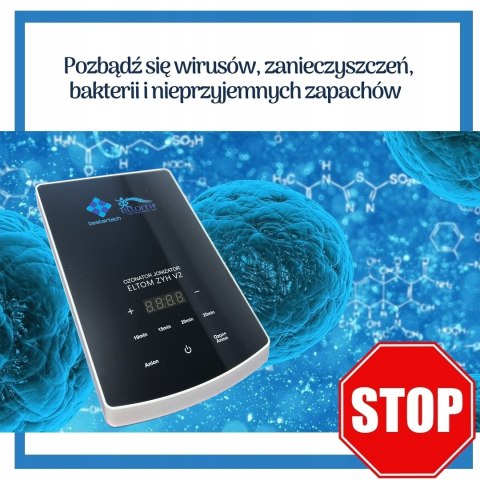 Ozonator I Jonizator Zyh V Napięcie Zasilania 220-240V / 50Hz