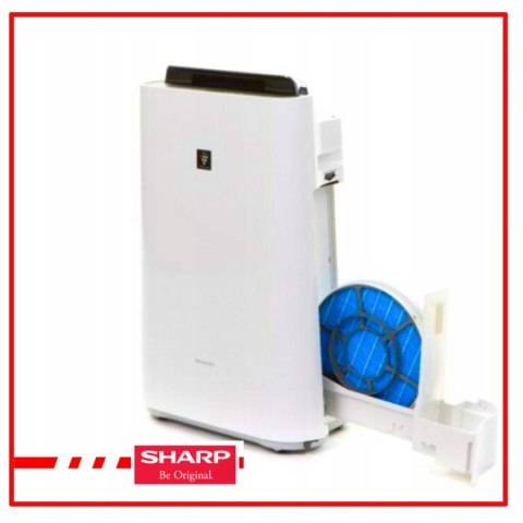 Sharp Kc-D40eu-W Oczyszczacz Ewaporacyjny 26M² Jonizacja Nawilżanie 216M³/H