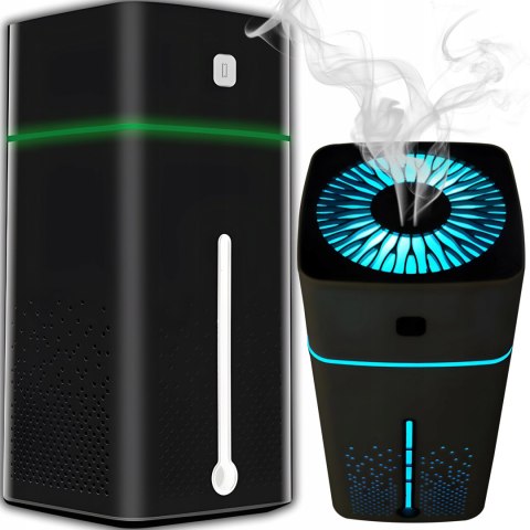 Ultradźwiękowy Nawilżacz Powietrza 1L Dyfuzor Zapachowy Led Aromaterapia