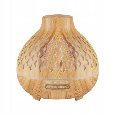 Dyfuzor Aromatyczny 400 Ml + Nawilżacz Timer Led Ultradźwięk Czujnik Wody