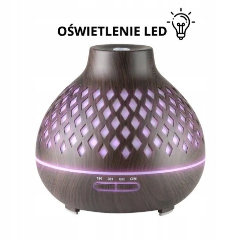Dyfuzor Aromatyczny I Nawilżacz Powietrza Spa 10 400 Ml Z Timerem I Led