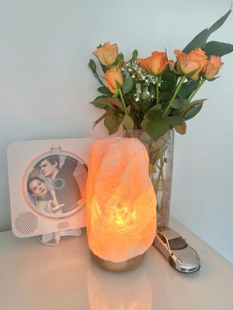 Lampa Solna Himalajska 3-5 Kg - Naturalna Jonizacja Powietrza, Dekoracja