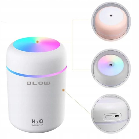 Mini Nawilżacz Powietrza Rgb Dyfuzor Zapachowy Aromaterapia Lampka Nocna