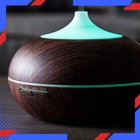 Nawilżacz 4W1 400Ml Led Z Dyfuzorem, Aromaterapią, Jonizacją I Pilotem