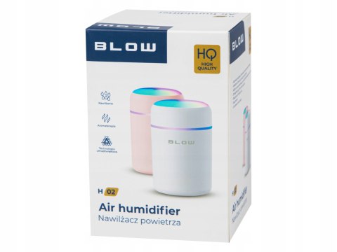 Nawilżacz Powietrza, Dyfuzor Aromaterapia I Mini Lampka Rgb 12 Zapachów
