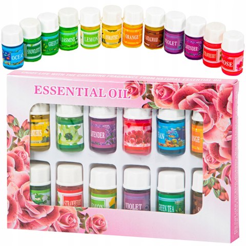 Nawilżacz Powietrza, Dyfuzor Aromaterapia I Mini Lampka Rgb 12 Zapachów