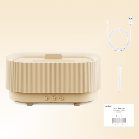 Nawilżacz Powietrza Dyfuzor Zapachowy Ultradźwiękowy Led Usb 300Ml 2/4/6H
