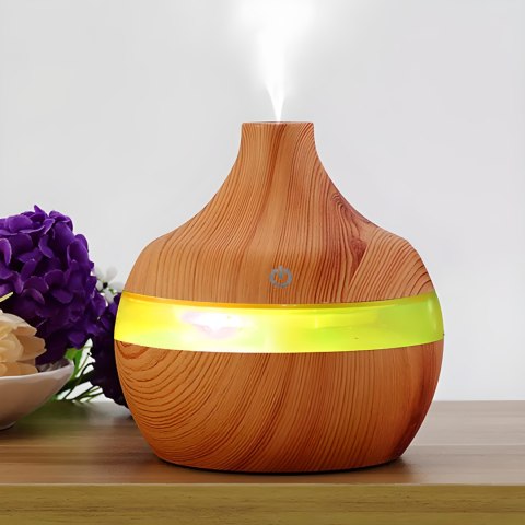 Nawilżacz Powietrza Z Dyfuzorem, Aromaterapią I Lampką Nocną - Jonizacja