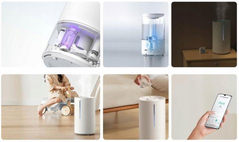 Nawilżacz Powietrza Xiaomi Smart Humidifier 2 Uv-C 4.5L 350Ml/H Automatyczny