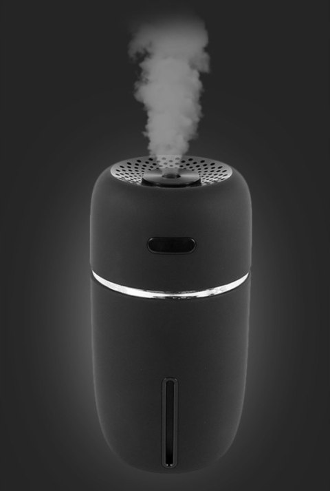 Nawilżacz Ultradźwiękowy 200Ml Usb Jonizacja Led Cichy Do Domu I Samochodu