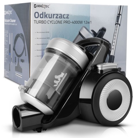 Odkurzacz Bezworkowy Cyklonowy Domowy 12W1 900W Hepa 2L 20000Pa Mocny Lekki
