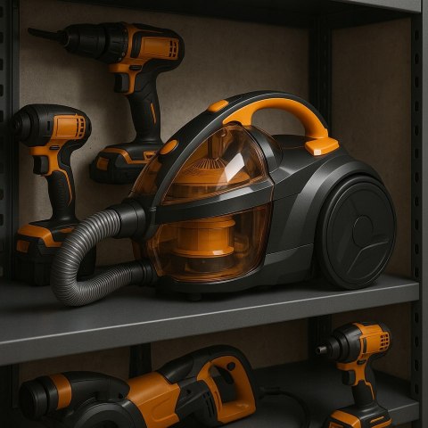 Odkurzacz Bezworkowy Riwall Albynka 800W 2L Z Filtrem Epa Turboszczotka