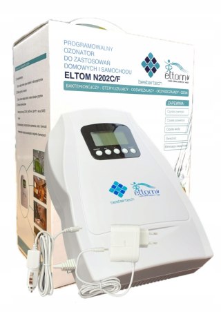 Ozonator Eltom N202f 220V/12V Z Timerem - Oczyszczanie Powietrza I Wody