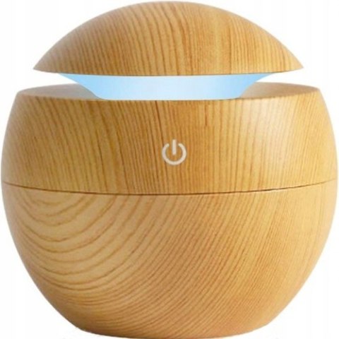 Ultradźwiękowy Nawilżacz Powietrza Z Dyfuzorem I Aromaterapią Usb 200Ml Led