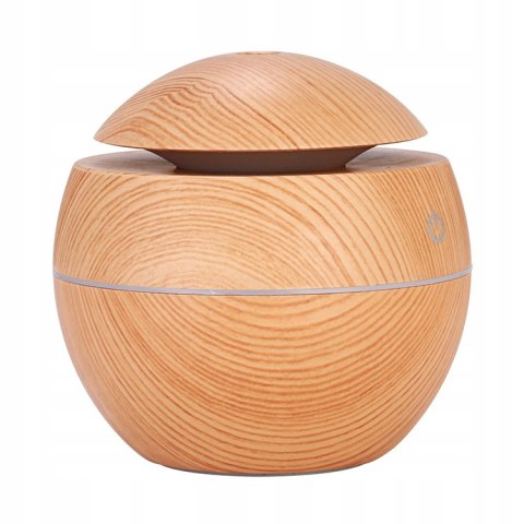 Ultradźwiękowy Nawilżacz Powietrza Z Dyfuzorem I Aromaterapią Usb 200Ml Led
