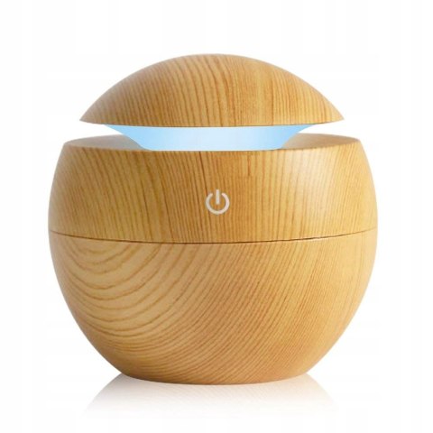 Ultradźwiękowy Nawilżacz Powietrza Z Dyfuzorem I Aromaterapią Usb 200Ml Led