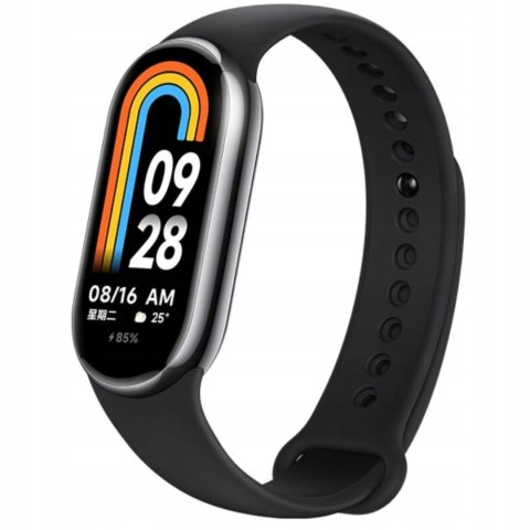 Xiaomi Smart Band 8 Czarny, Amoled 1,62 5 Atm, Licznik Kalorii, Serca