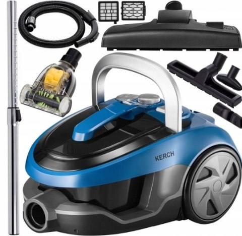 Odkurzacz Cyklonowy Kerch Master 3999W 2,5L +Turboszczotka, Filtr Hepa H13