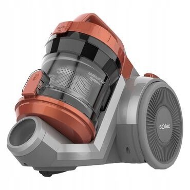 Odkurzacz Cyklonowy Solac 800W 3L Bezworkowy 5M - Energooszczędny Filtr Epa