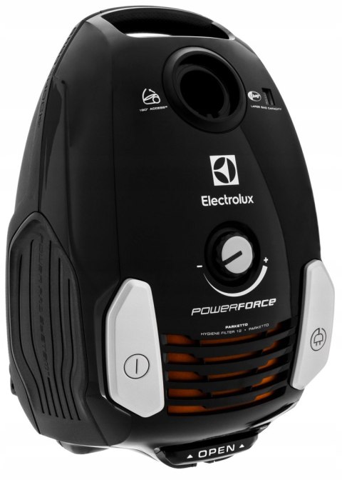 Odkurzacz Workowy Electrolux Powerforce 700W, 3,5L, Regulacja I Zwijacz