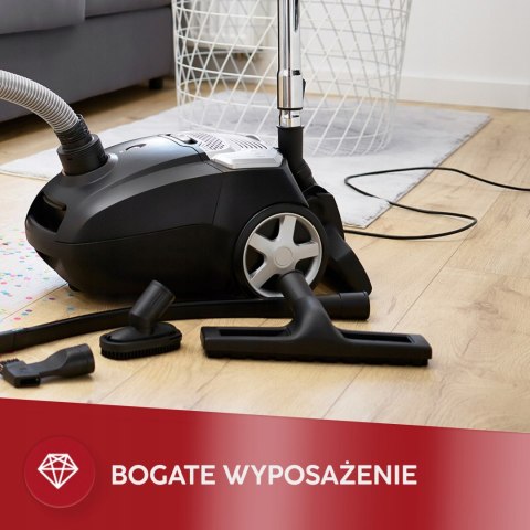 Odkurzacz Workowy Mpm Mod-54 850W 3,5L Filtr Hepa I Zwijacz Przewodu Domu
