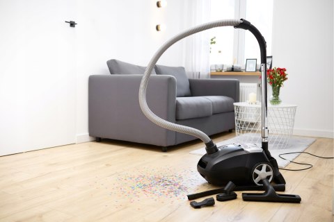 Odkurzacz Workowy Mpm Mod-54 850W 3,5L Filtr Hepa I Zwijacz Przewodu Domu