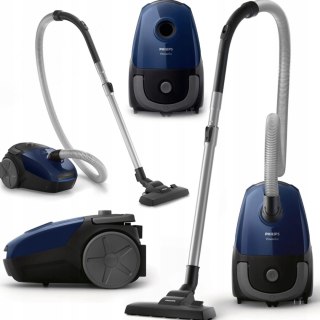 Odkurzacz Workowy Philips 900W Cyklonowy Filtr Hepa, Długi Kabel, Cichy