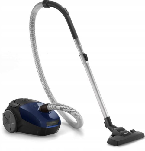 Odkurzacz Workowy Philips 900W Cyklonowy Filtr Hepa, Długi Kabel, Cichy