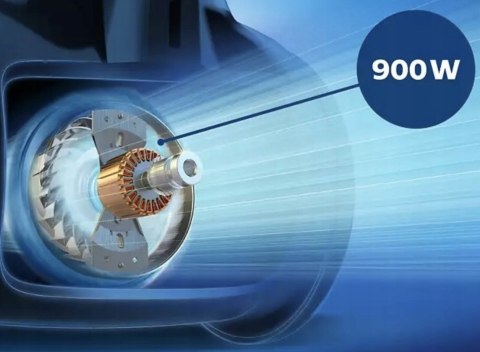 Odkurzacz Workowy Philips 900W Cyklonowy Filtr Hepa, Długi Kabel, Cichy