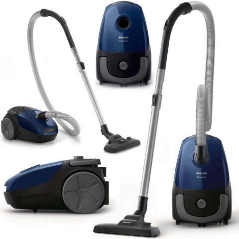Odkurzacz Workowy Philips Powergo Fc8240/09 900W Filtr Antyalergiczny 3L
